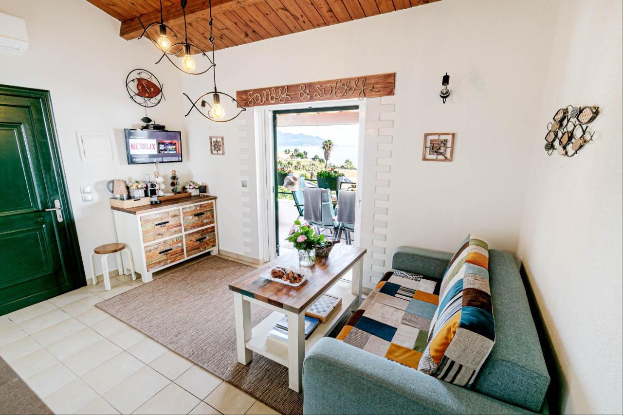 Seablue 137 Corfu Glyfada Apartment Bagian luar foto